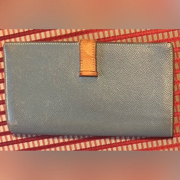 Hermes Bearn Wallet Rare Two-Tone - Picture 2 of 6